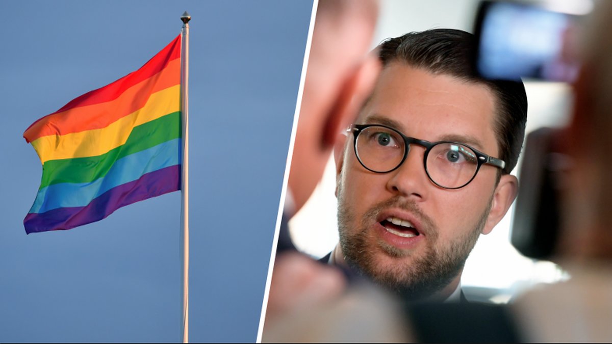 Bibliotek i Härryda fick ta ner sina Prideflaggor efter påtryckningar från SD