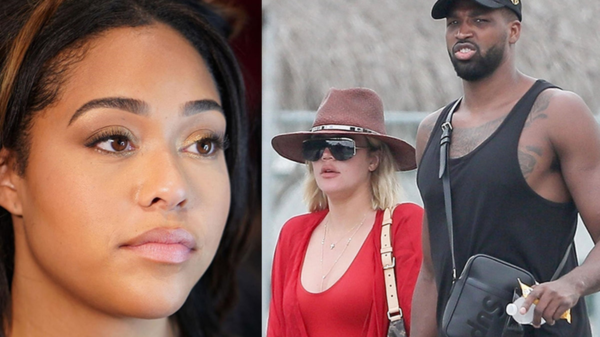 Tristan Thompson var otrogen mot Khloe Kardashian med Jordyn Woods