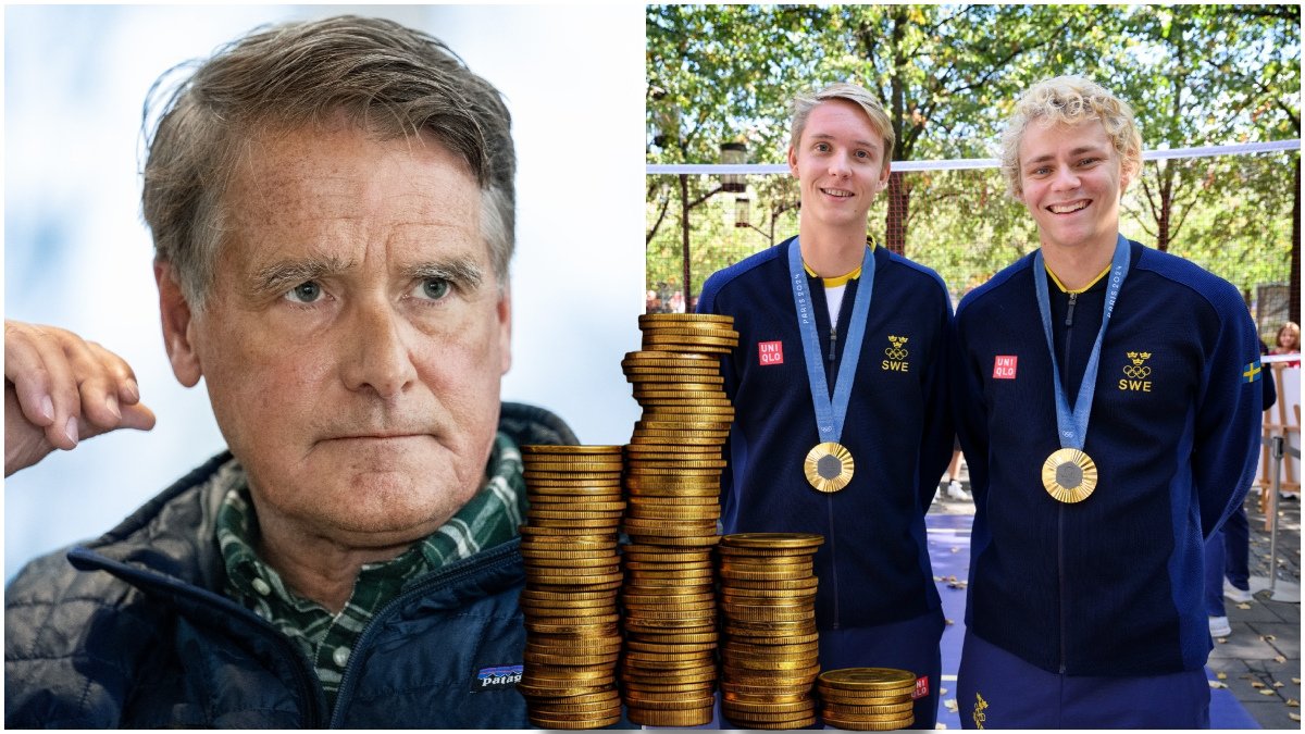 Christer Gardell och den framgångsrika volleybollduon Åhman och Hellvig