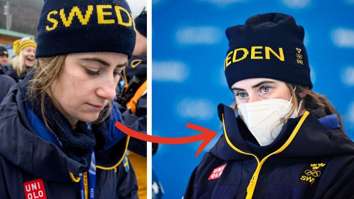 Ebba Andersson höger och vänster.