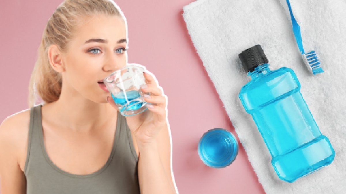 Munskölj kan hjälpa till att minska coronavirus i munnen.