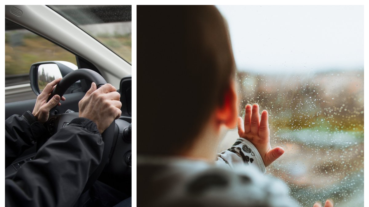 En ettåring är i kritiskt tillstånd efter att ha skjutits i huvudet av en bilist med trafikilska.