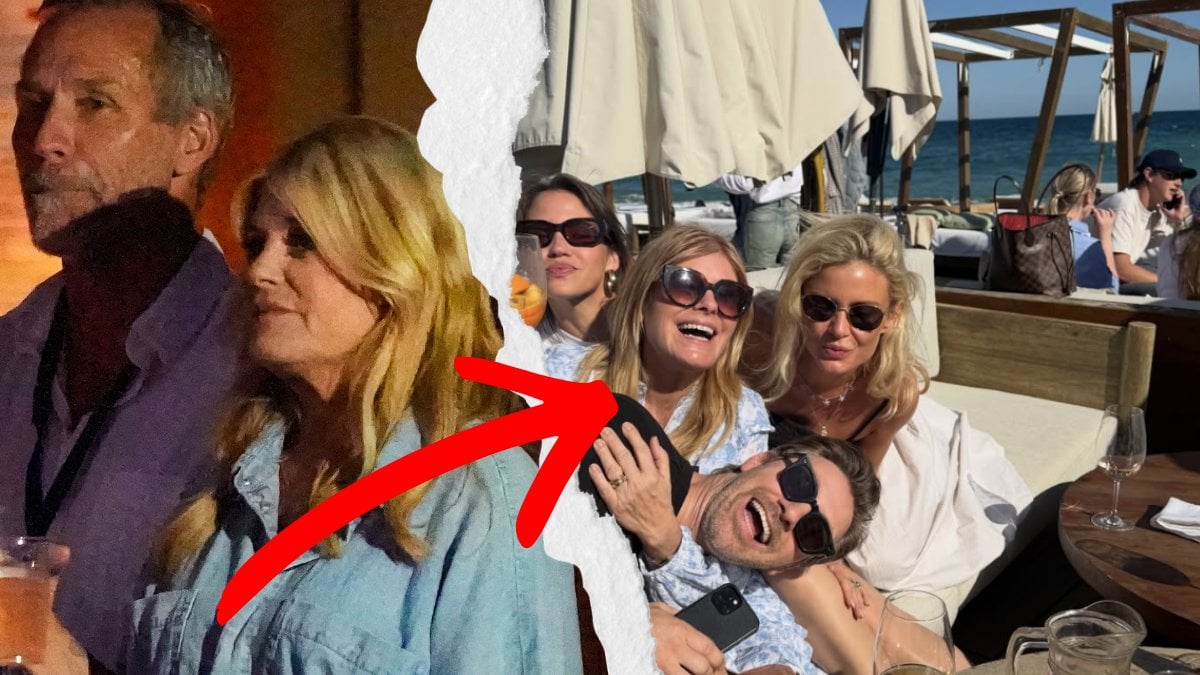 Pernilla Wahlgren och Christian Bauer