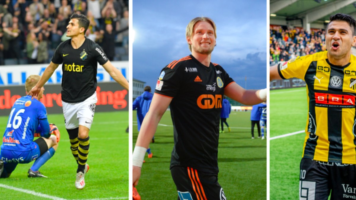 Tarik Elyounoussi, William Eskelinen och Paulinho