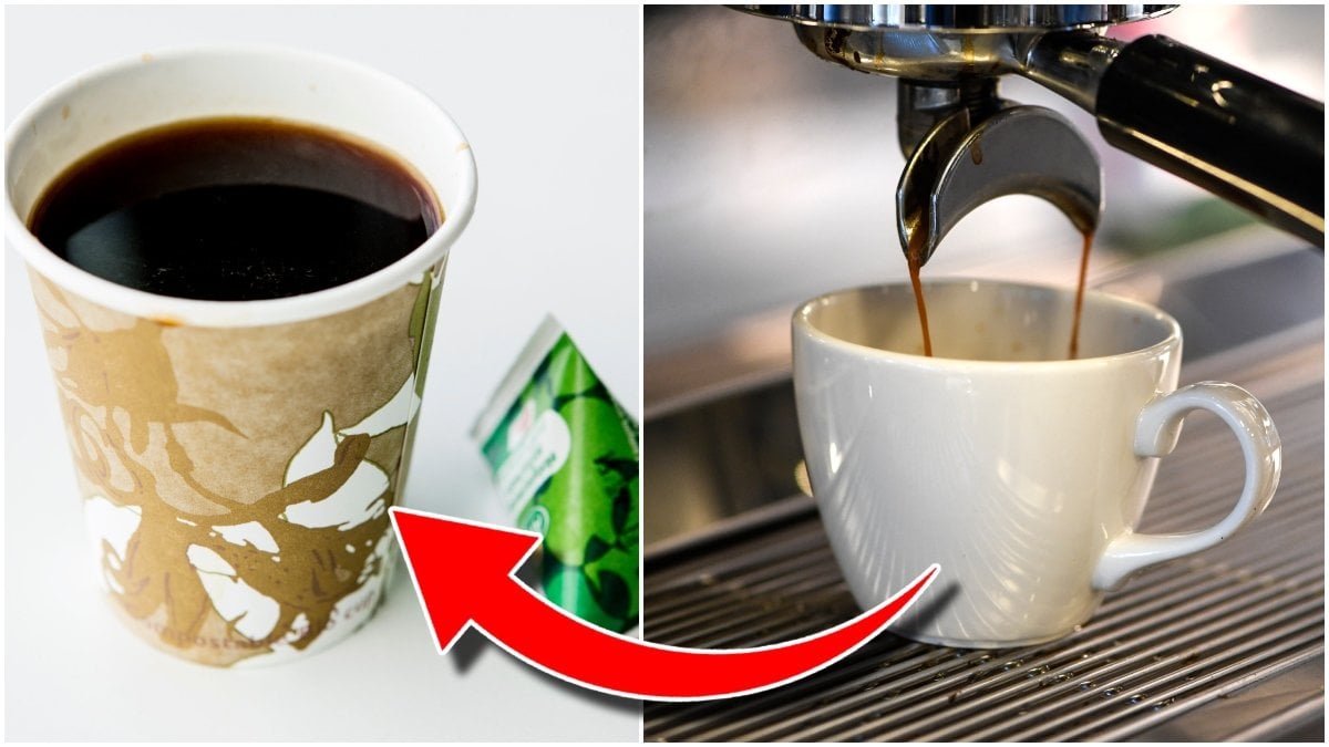Bild på kaffe. 
