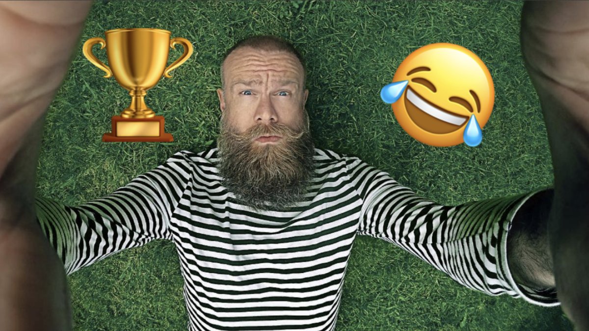 Olaf Falafel vann priset för årets skämt på Edinburgh Festival Fringe