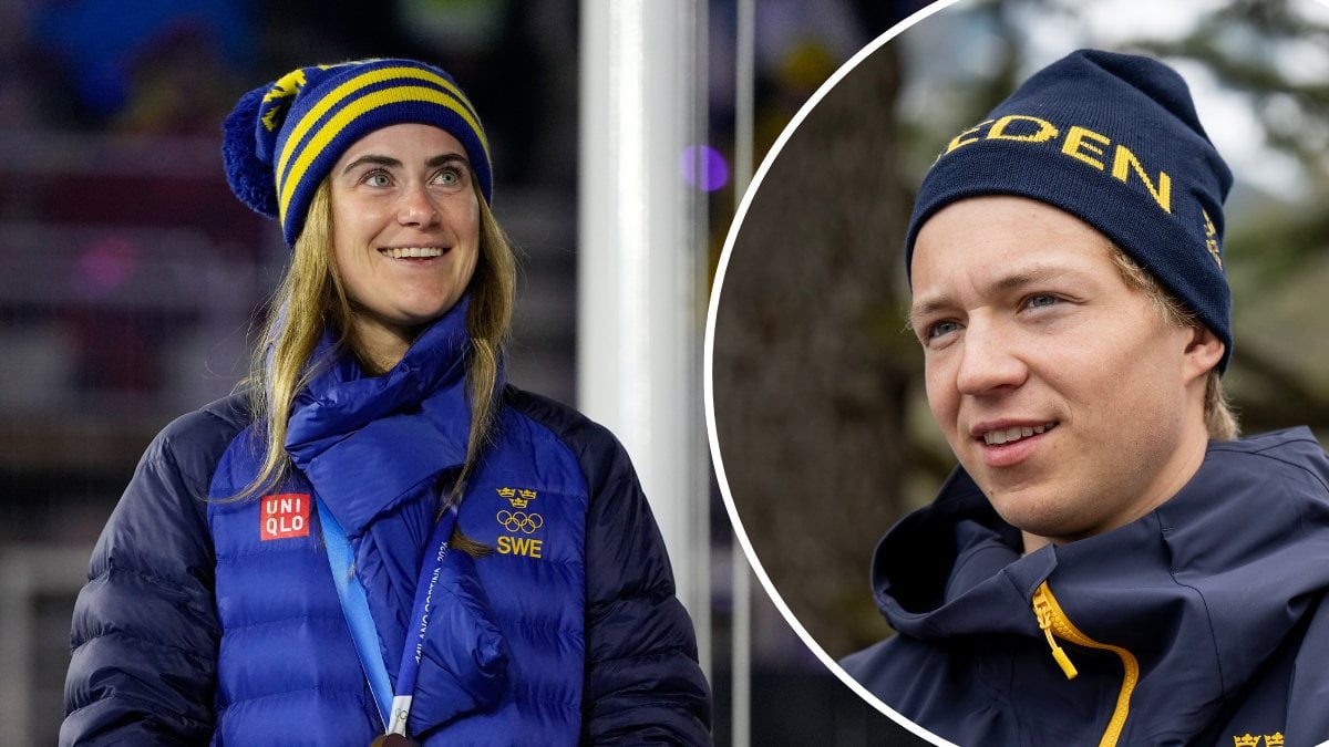 Ebba Andersson och Gustaf Berglund.