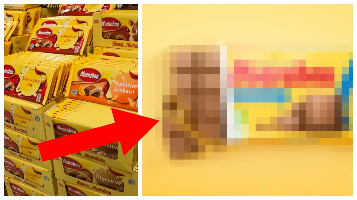 Marabou ändrar design på sina chokladkakor. 