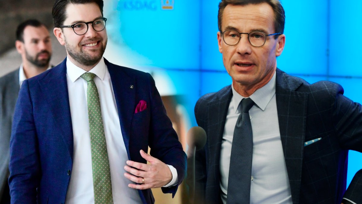 Jimmie Åkesson och Ulf Kristersson/Montage