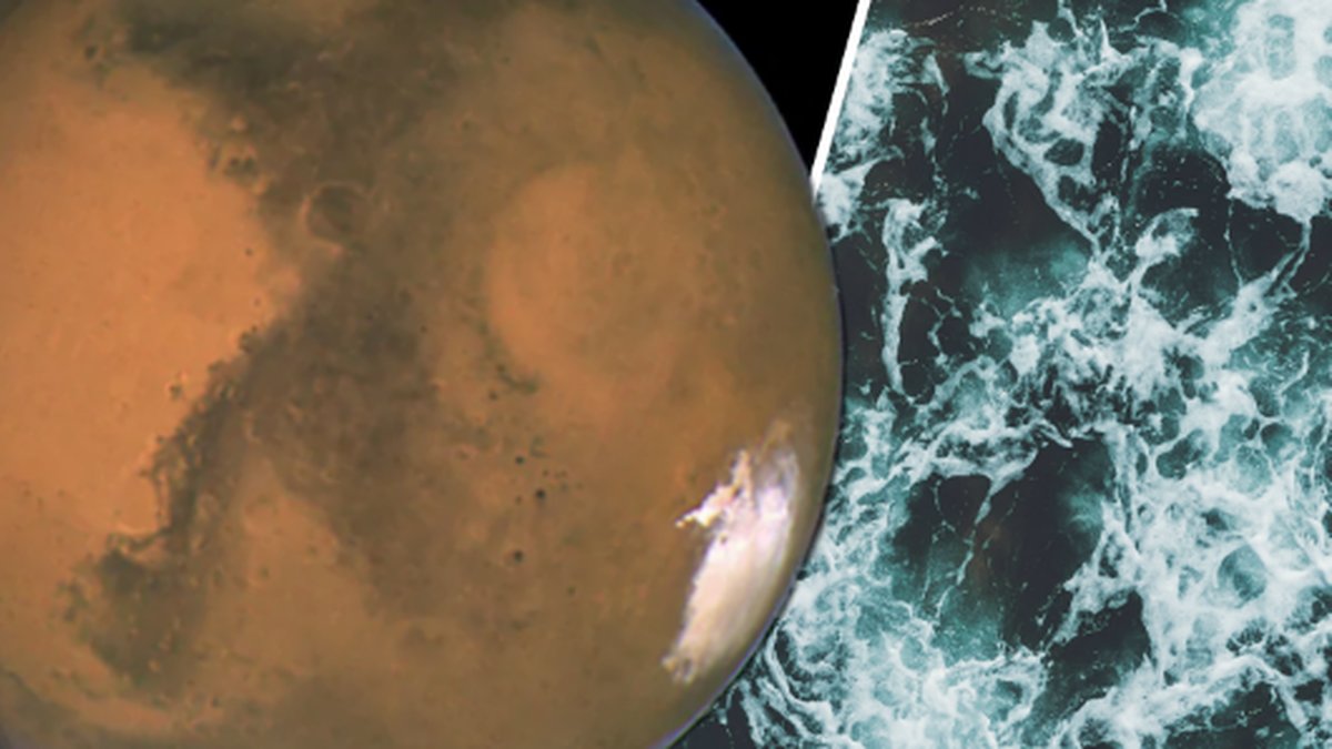 Har hittat vatten på Mars