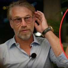 Anja Pärson och Peter Forsberg i Mästarnas mästare. 