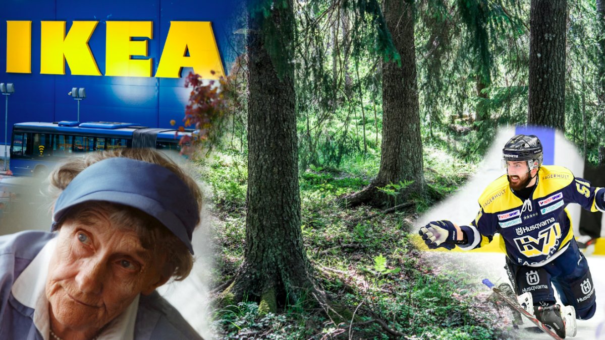 Ikea, Astrid Lindgren, Skog och HV71.