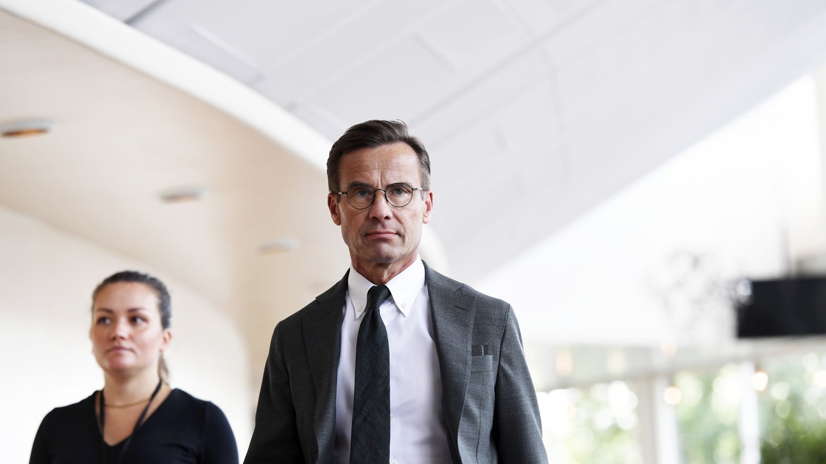 Moderaternas partiledare Ulf Kristersson.