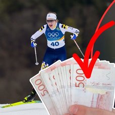 Ebba Andersson, pengar