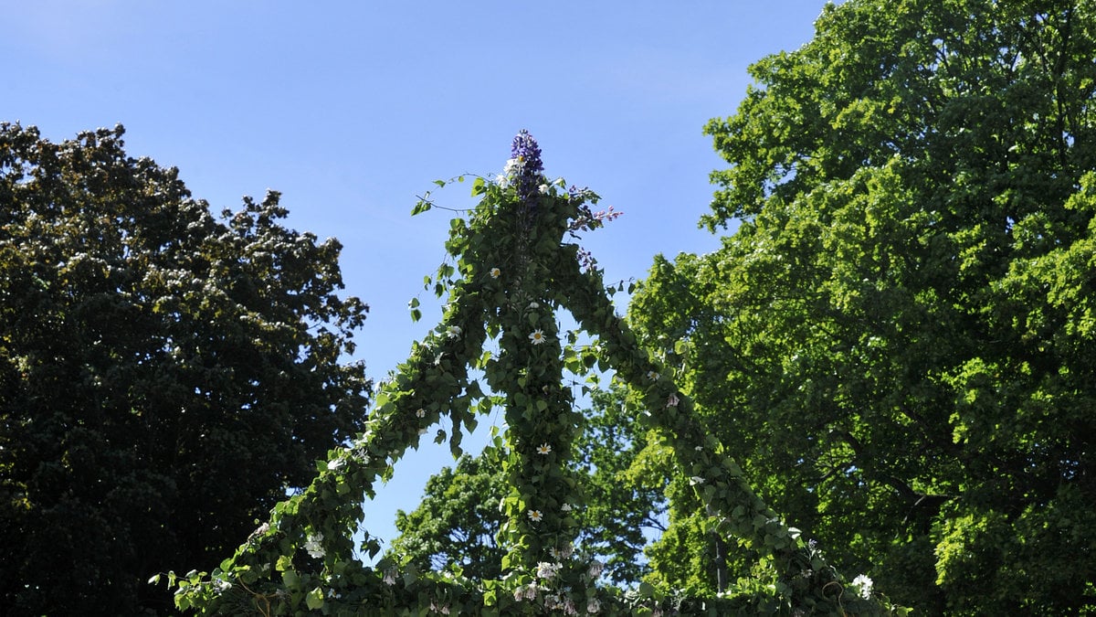 Midsommarstång.
