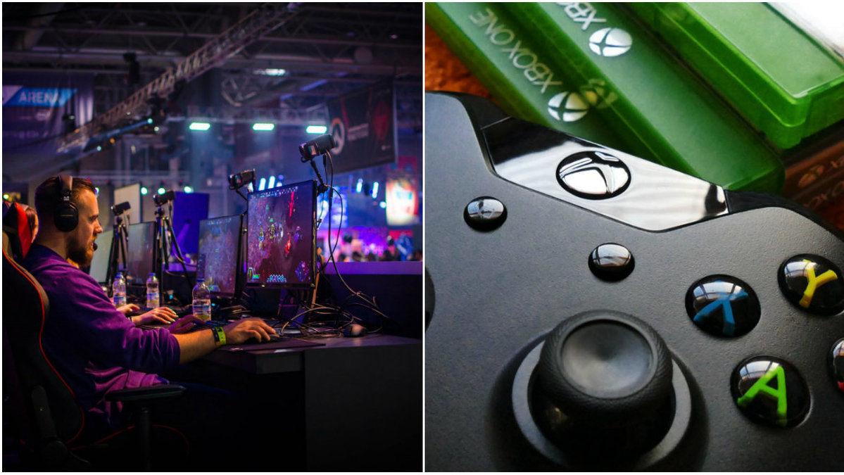Gamingprylar på rea.