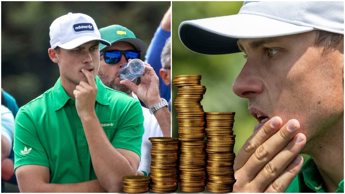 Ludvig Åberg har stor chans på fina pengar i The Masters.