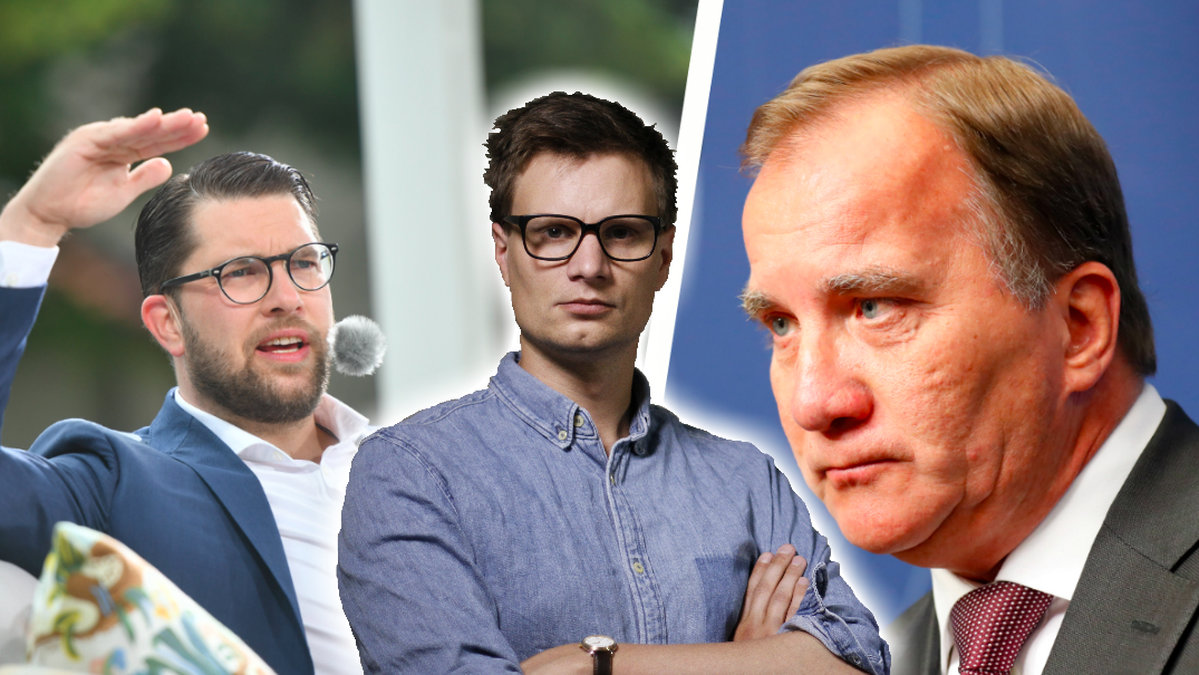 Sverigedemokraterna vill vara hårdare mot Socialdemokraterna.