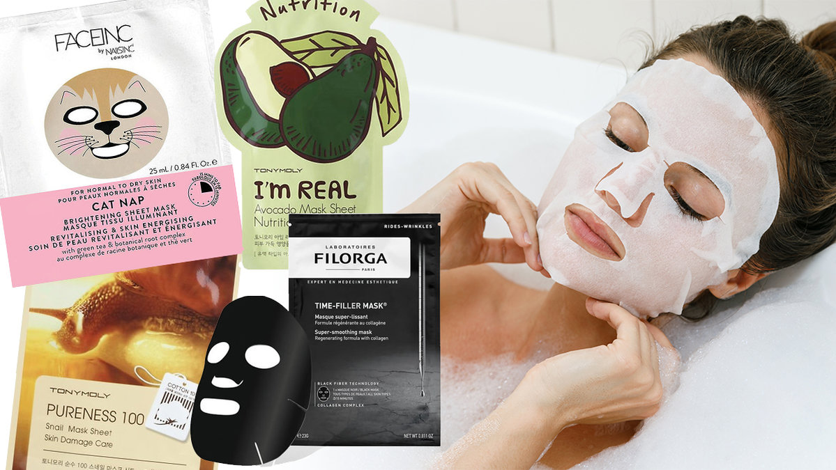 Riktigt bra sheet masks som verkligen fungerar