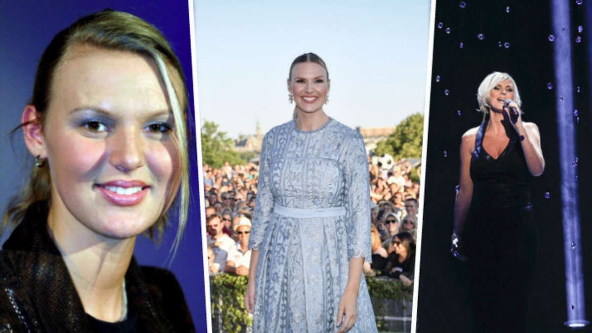 Sanna Nielsen som ung, allsång på skansen och i melodifestivalen