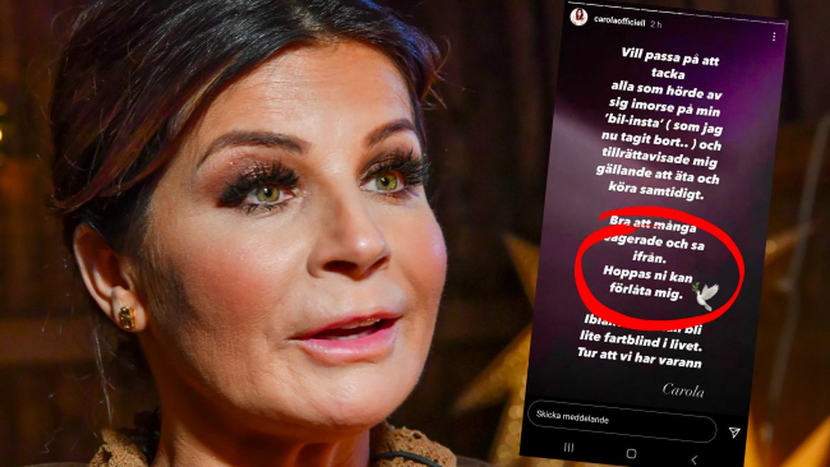 Carola-slappte-ratten-nar-hon-korde-bil