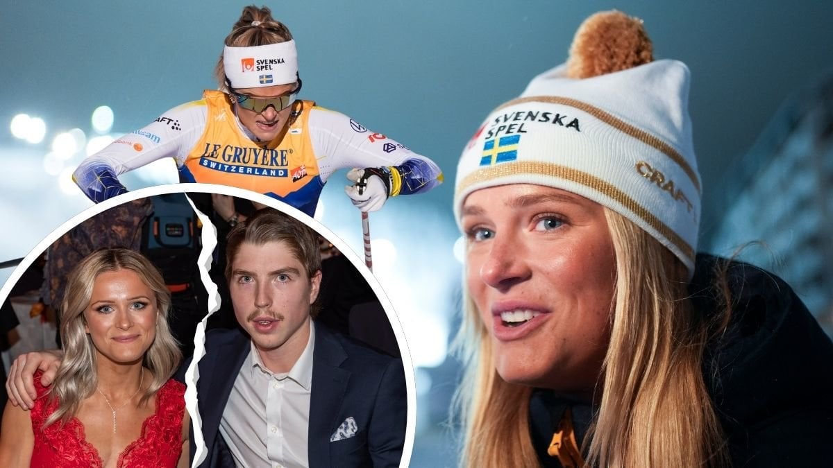 Frida Karlsson och William Poromaa, Frida Karlsson åker längdskidor och Frida Karlsson ler