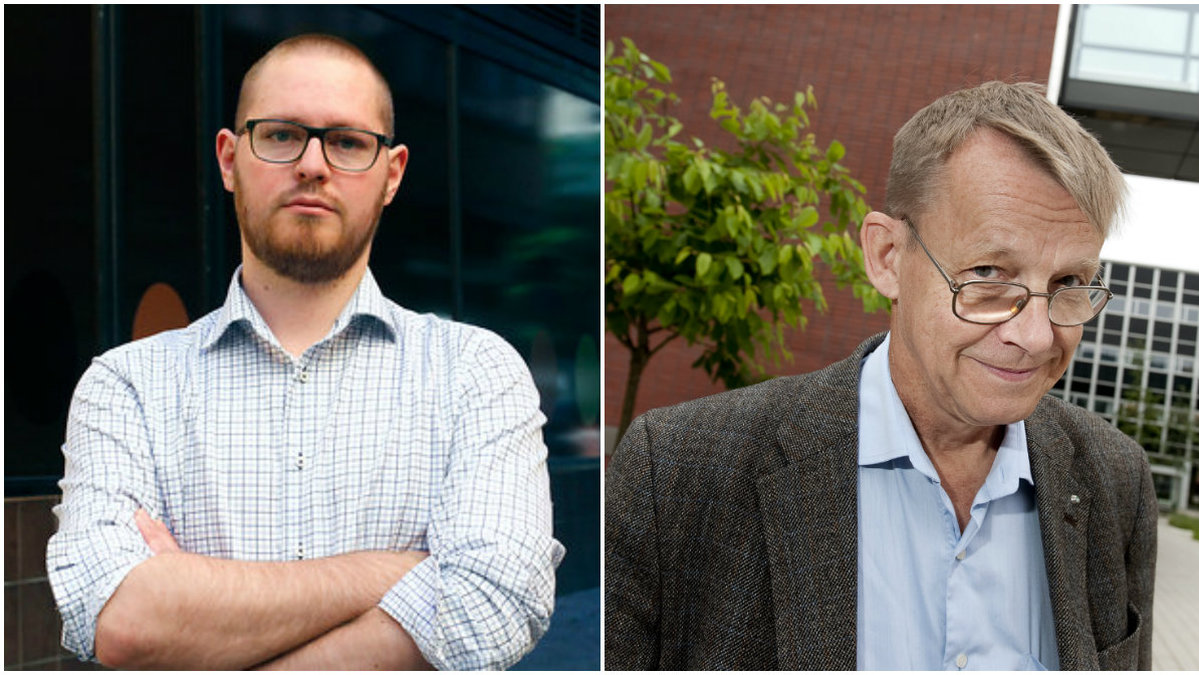 Totte Löfström tycker inte att Hans Rosling är kung
