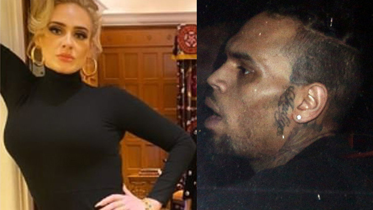 Chris Brown och Adele