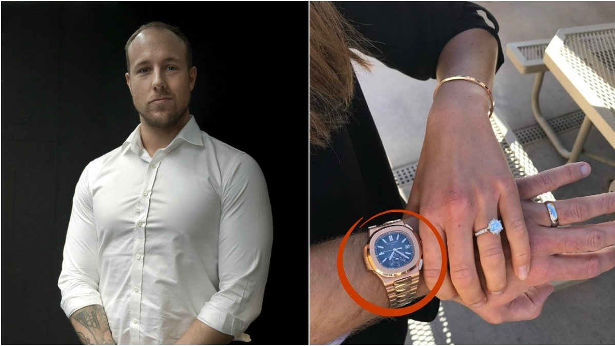 Armbandsklocka.