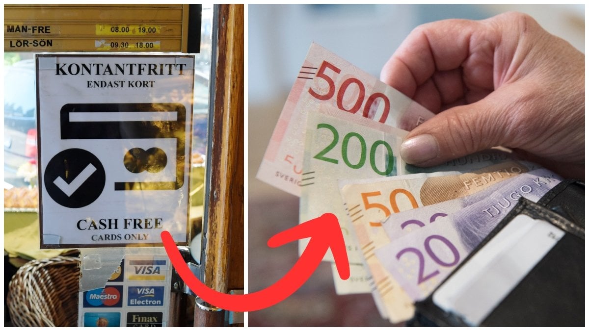 Var är man bäst respektive sämst på att ta emot kontanter?