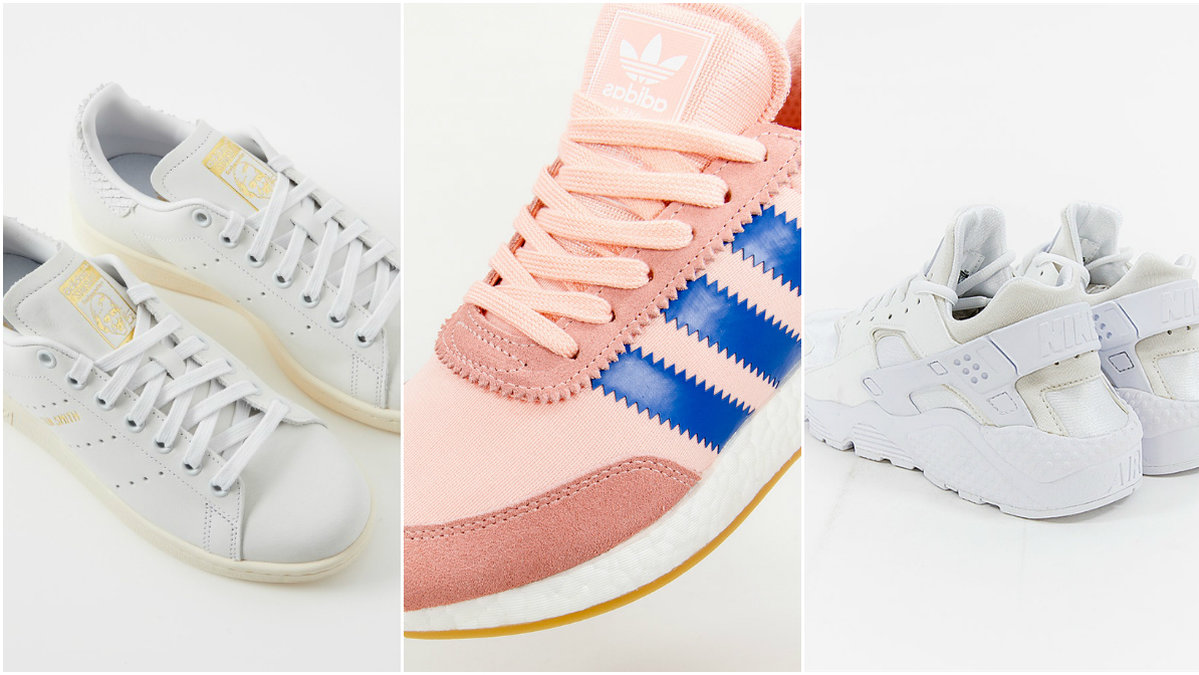 Mest populära sneakers för henne våren 2018