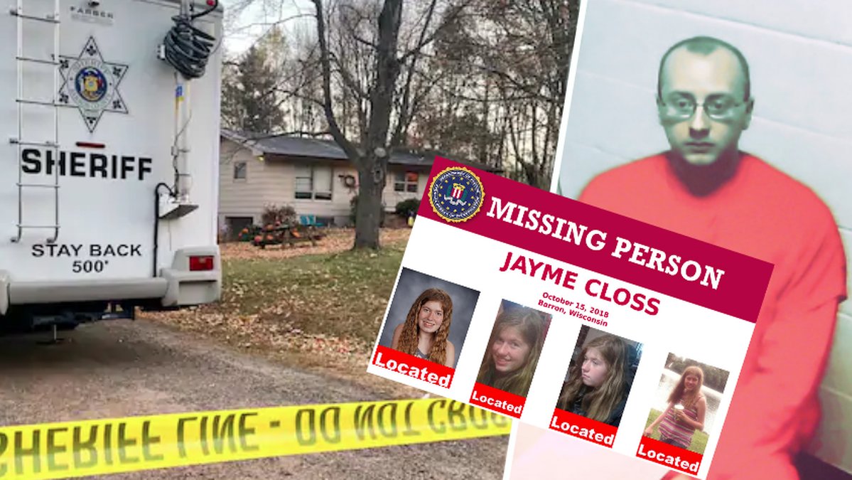 Jayme Closs, Jake Patterson, huset, sheriff 