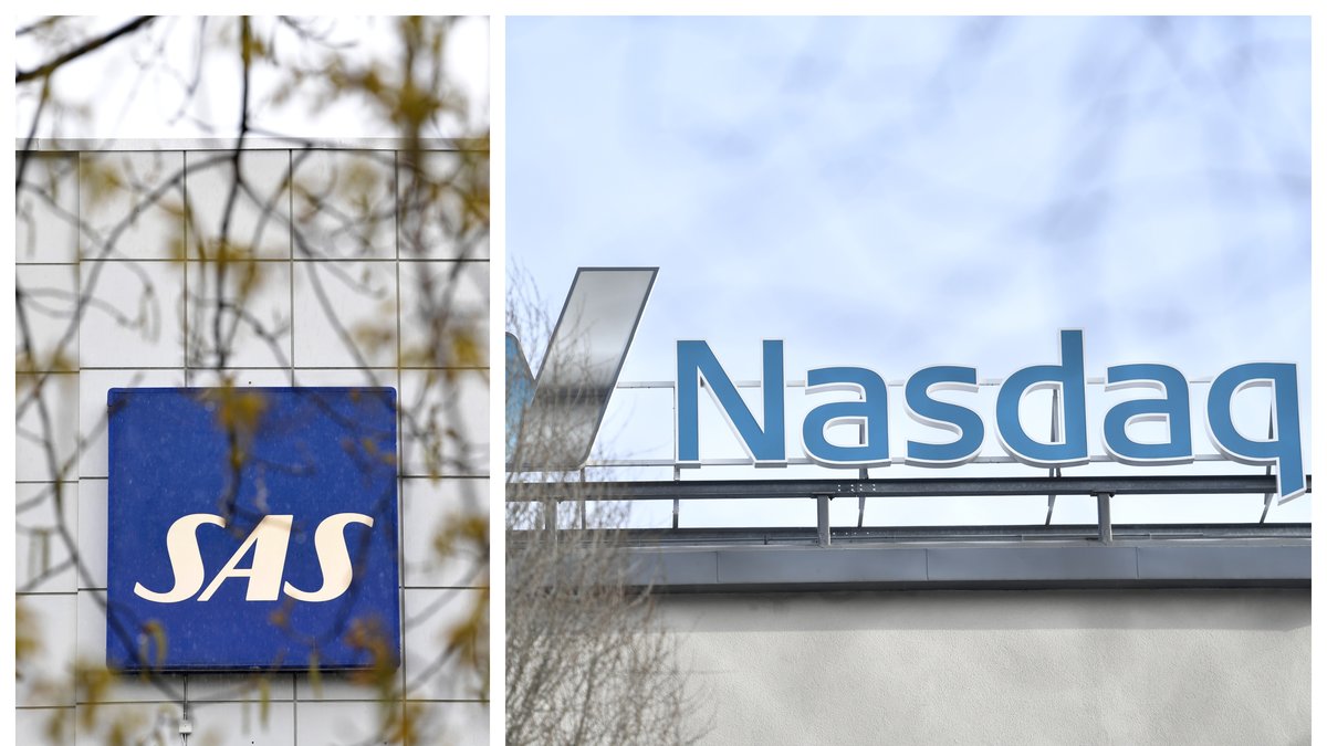 SAS aktie rasar på Stockholmsbörsen.