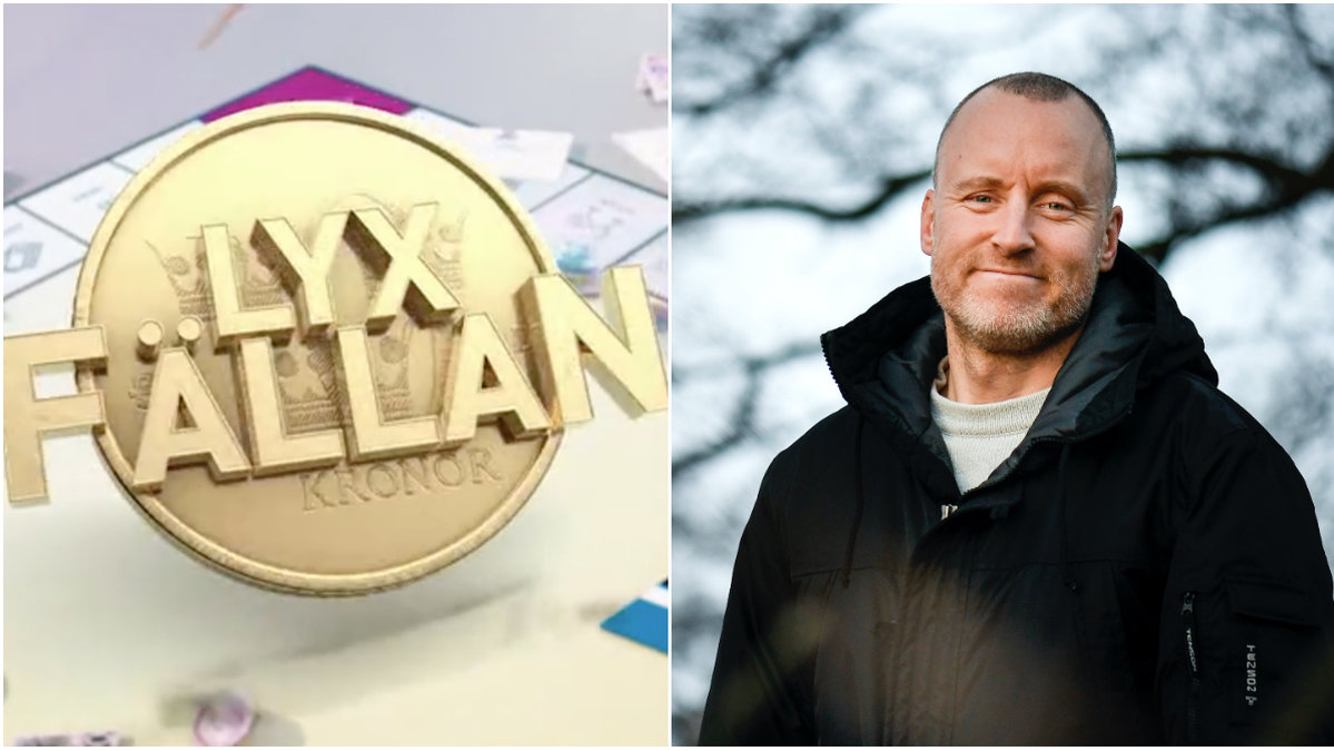 Magnus Hedberg som är programledaren för Lyxfällan