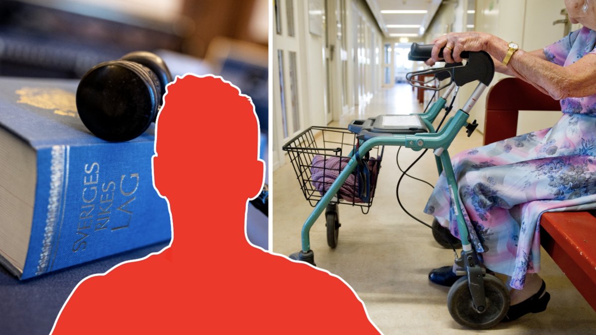 Mannen döms till fängelse för våldtäkt på äldreboende. 