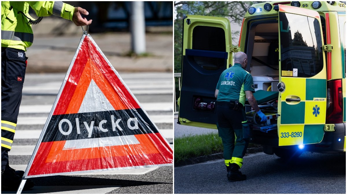 En man misstänks för att ha smitit efter att ha kört på en man i Malmö.