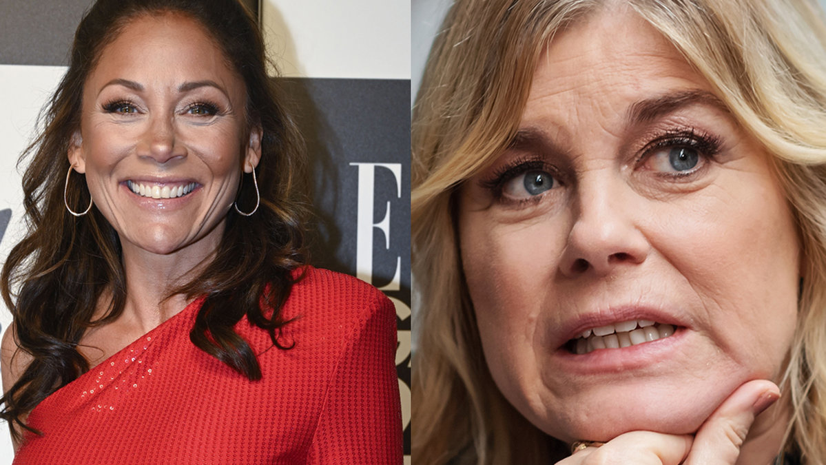 Tilde de Paula och Pernilla Wahlgren