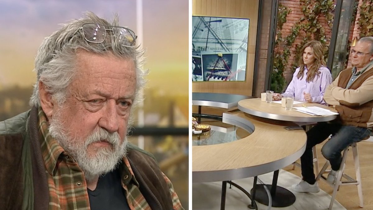 Teknikstrul i Nyhetsmorgon när Leif GW Persson gästade: Vilket mysterium