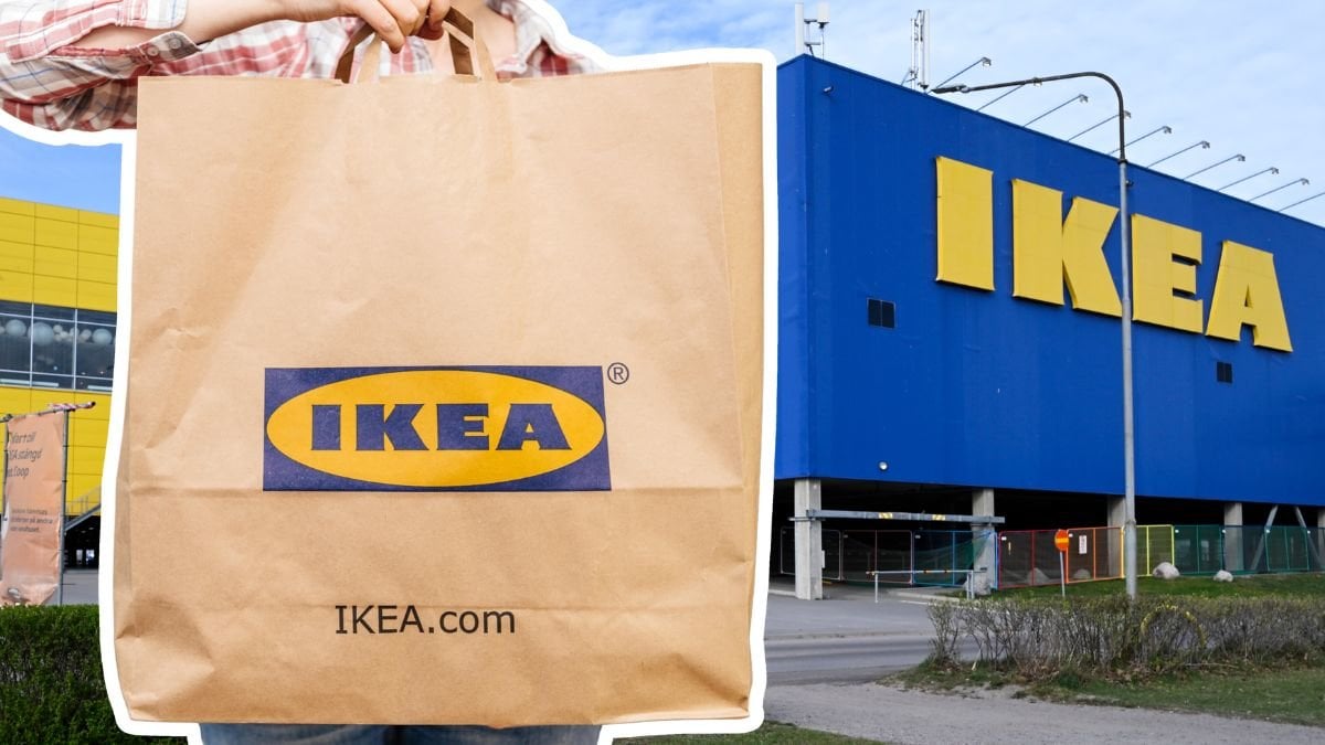 Ikea-kasse och Ikea-varuhus