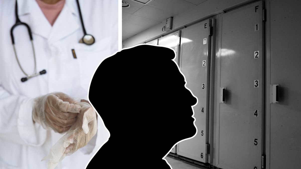 Den 55-årige mannen tros ha varit vid liv när han fördes till bårhuset.