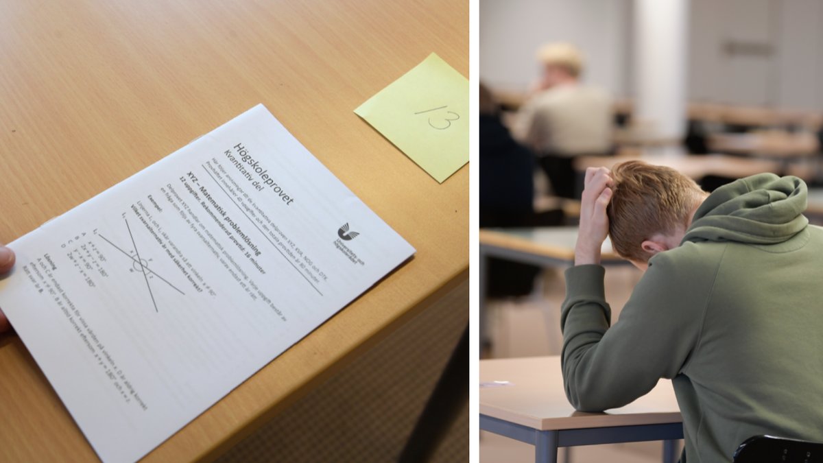 Högskoleprovet skjuts upp för 2000 personer.