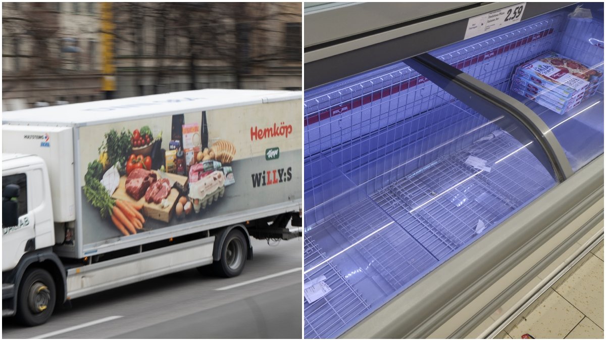 Både Willys och Hemköp har drabbats av leveransproblem vilket påverkar utbudet i butikerna.