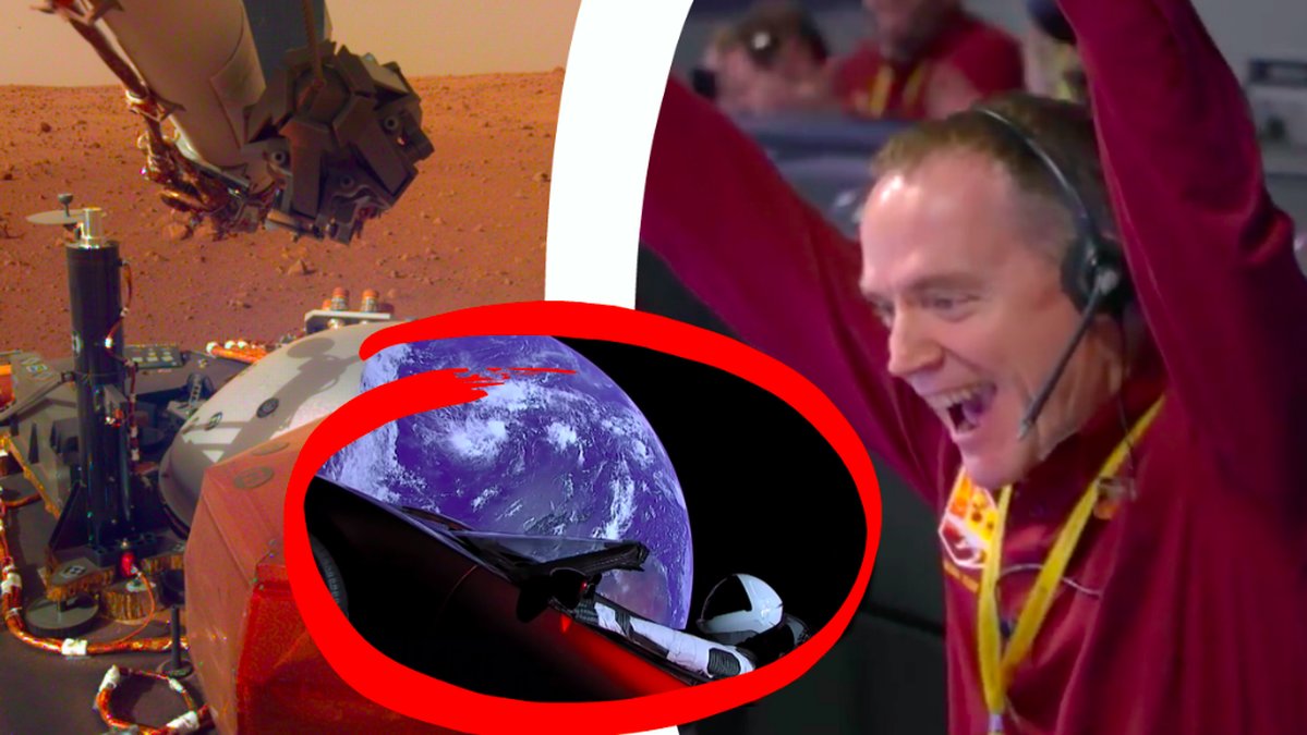 Nasa insight och Tesla
