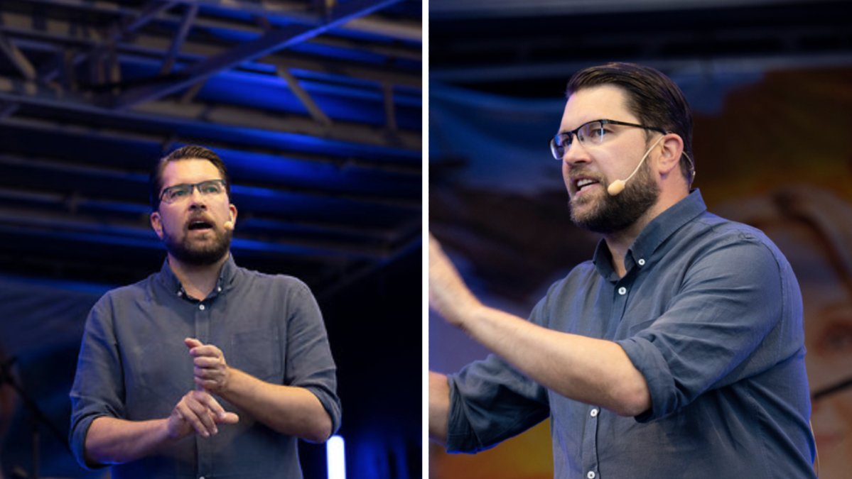 Sverigedemokraternas partiledare Jimmie Åkesson.