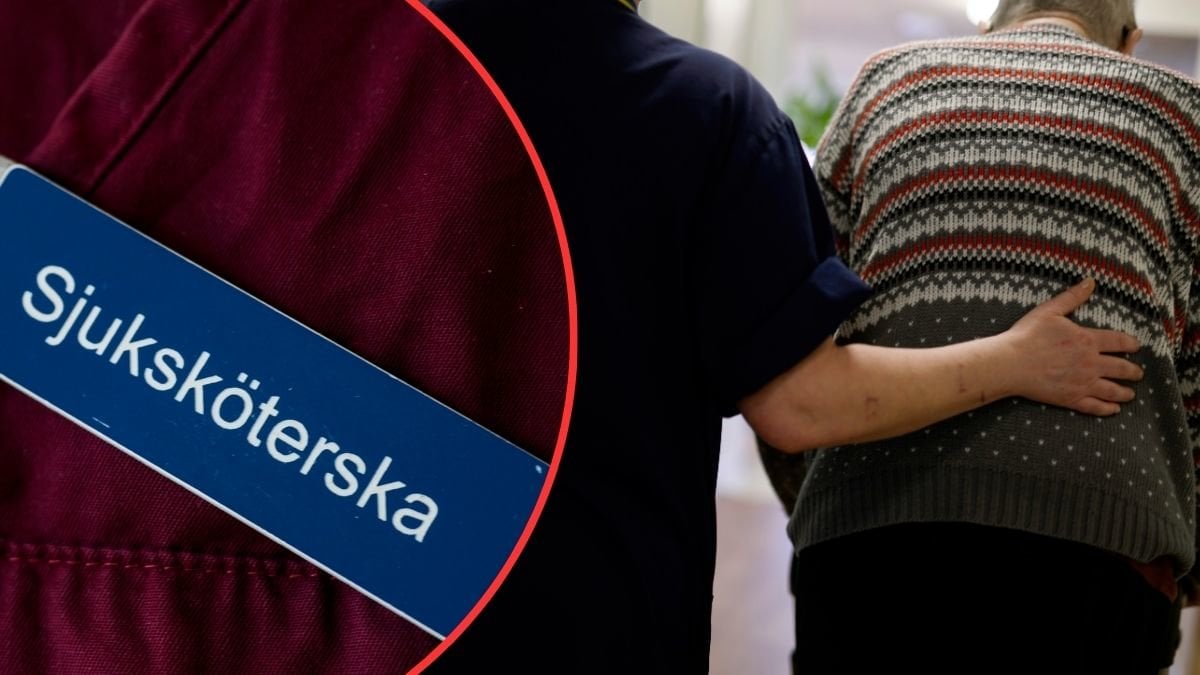 Sjuksköterska och äldreomsorg.
