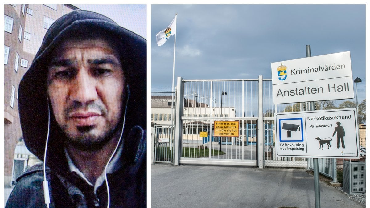 Rakhmat Akilov sitter på anstalten Hall 