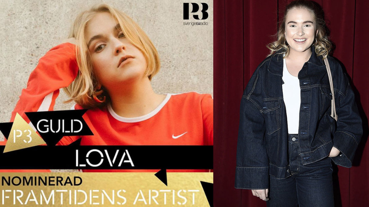 Kvinna i röd tröja, kvinna i jeans