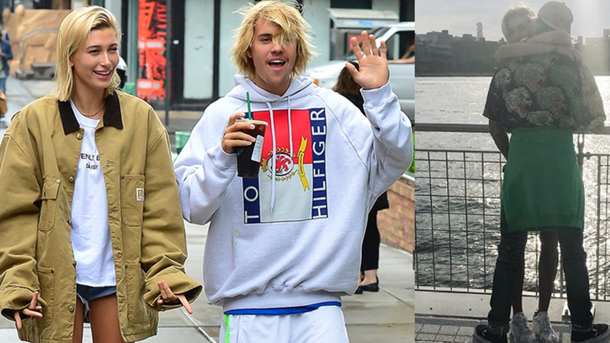 Justin Bieber och Hailey Baldwin 