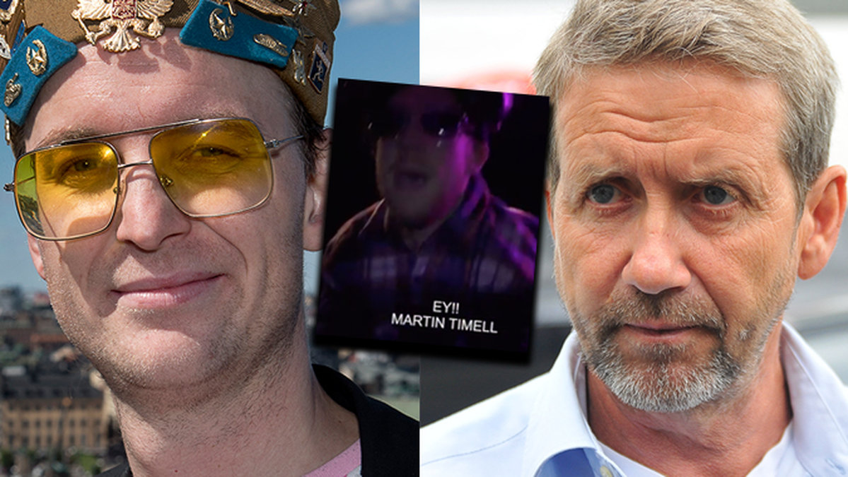 Frej Larsson dissar Martin Timell på nya låten.