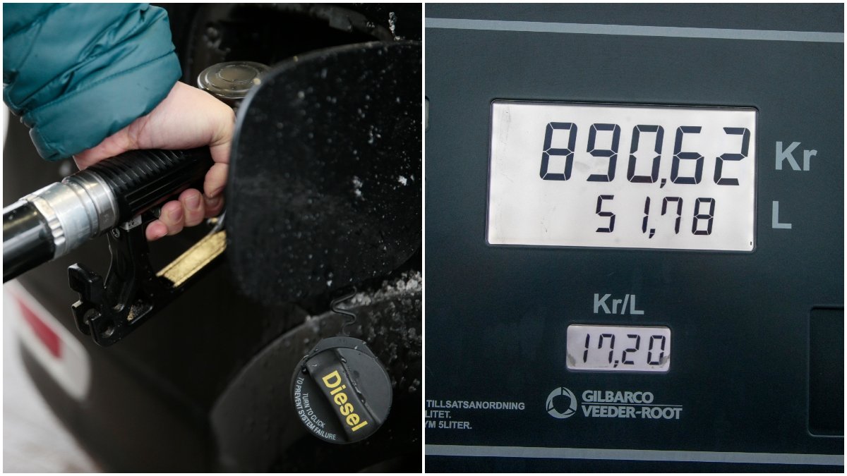 Priserna på bensin, diesel och biodiesel höjs.